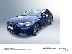 Navarrablau metallic (metallic) Gebraucht 2023 Audi A3 Sportback Sport Limousine | 31.410 € (Etwas zu teuer)