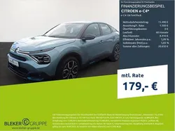 Hellblau Gebraucht 2021 Citroën e-C4 Feel Limousine | 16.990 € (Fairer Preis)