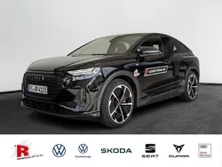 Schwarz Gebraucht 2023 Audi Q4 Sportback e-tron S-Line SUV | 49.239 € (Teuer)