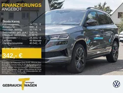 Grau Gebraucht 2024 Skoda Karoq SportLine SUV | 34.720 € (Etwas zu teuer)