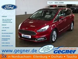 Rot metallic Gebraucht 2018 Ford S-MAX Vignale Van / Kleinbus | 29.880 € (Teuer)
