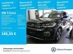 Schwarz Gebraucht 2022 VW T-Cross Style SUV | 20.850 € (Fairer Preis)