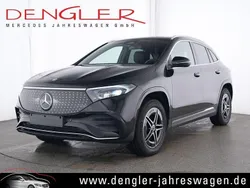 Kosmosschwarz metallic Gebraucht 2024 Mercedes EQA300 AMG line SUV | 38.890 € (Etwas zu teuer)