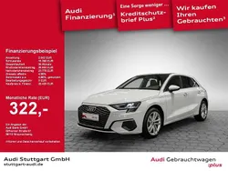 Gletscherweiß metallic Gebraucht 2022 Audi A3 Sportback S-Line Limousine | 26.420 € (Guter Preis)