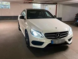 Weiß Gebraucht 2018 Mercedes C250 AMG line Limousine | 26.500 € (Etwas zu teuer)