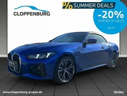 Blau Neu 2025 BMW 430 Cabriolet M Sport Cabrio | 67.990 € (Guter Preis)