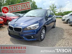 Mediterranblau metallic Gebraucht 2016 BMW 218 Active Tourer Advantage Van / Kleinbus | 12.185 € (Superpreis)