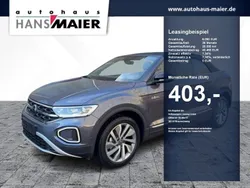 Rauchgrau metallic / schwarz Gebraucht 2025 VW T-Roc Cabriolet Goal Cabrio | 40.900 € (Superpreis)