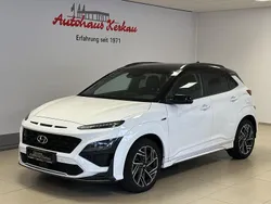 Atlas white Gebraucht 2022 Hyundai Kona N Line SUV | 23.900 € (Fairer Preis)