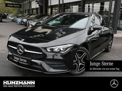 Nachtschwarz Gebraucht 2021 Mercedes CLA250e Shooting Brake AMG Kombi | 23.910 € (Superpreis)
