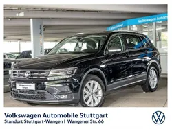 Deep black perleffekt Gebraucht 2021 VW Tiguan Allspace Highline SUV | 33.830 € (Teuer)