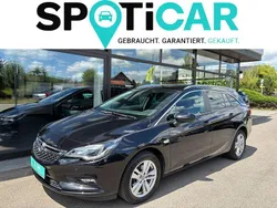 Schwarz Gebraucht 2017 Opel Astra Edition Kombi | 9.900 € (Fairer Preis)
