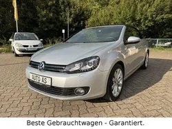Silber Gebraucht 2013 VW Golf Cabriolet Basis Cabrio | 10.900 € (Fairer Preis)