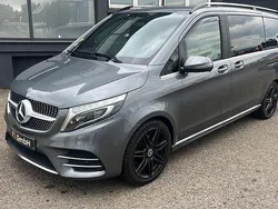 Grau Gebraucht 2019 Mercedes V300 AMG line Van / Kleinbus | 40.700 € (Teuer)