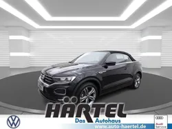 Deep black perleffekt (metallic) Gebraucht 2021 VW T-Roc Cabriolet R-line Cabrio | 27.700 € (Fairer Preis)