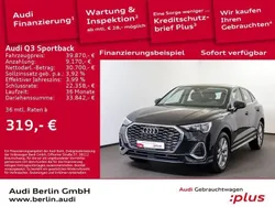 Mythosschwarz metallic Gebraucht 2024 Audi Q3 Sportback S-Line SUV | 40.870 € (Guter Preis)
