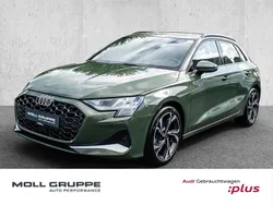 Distriktgrün metallic Gebraucht 2024 Audi A3 Sportback Advanced Plus Limousine | 29.290 € (Guter Preis)