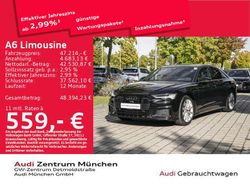 Mythosschwarz metallic Gebraucht 2023 Audi A6 Advanced Limousine | 47.214 € (Etwas zu teuer)