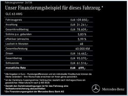 Lack obsidianschwarz (metallic) Gebraucht 2025 Mercedes GLC63 AMG Coupé | 109.849 € (Superpreis)
