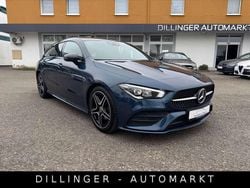 Denimblau metalliclack Gebraucht 2021 Mercedes CLA200 AMG line Coupé | 19.630 € (Superpreis)