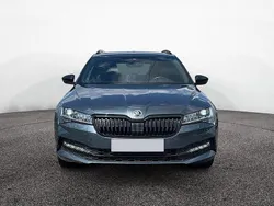 Quarzgrau Gebraucht 2021 Skoda Superb SportLine Kombi | 30.990 € (Fairer Preis)