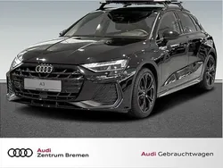 Mythosschwarz metallic Gebraucht 2024 Audi A3 S-Line | 33.380 € (Fairer Preis)