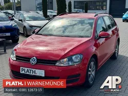 Rot Gebraucht 2015 VW Golf VII Comfortline Kombi | 8.490 € (Guter Preis)