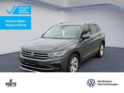Grau Gebraucht 2022 VW Tiguan Elegance SUV | 29.990 € (Guter Preis)