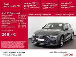 Daytonagrau perleffekt Gebraucht 2022 Audi A3 Sportback e-tron S-Line Limousine | 24.500 € (Superpreis)