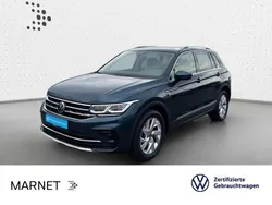 Nightshade blue metallic Gebraucht 2021 VW Tiguan Elegance SUV | 33.930 € (Fairer Preis)