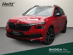 Velvet rot metallic Gebraucht 2021 Skoda Kamiq Monte Carlo SUV | 24.990 € (Fairer Preis)