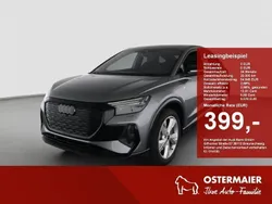 Grau Gebraucht 2024 Audi Q4 Sportback e-tron S-Line SUV | 54.645 € (Superpreis)