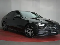 Schwarz Gebraucht 2022 Mercedes C180 AMG Limousine | 35.950 € (Fairer Preis)