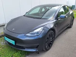 Grau Gebraucht 2021 Tesla Model 3 Performance Limousine | 24.999 € (Fairer Preis)