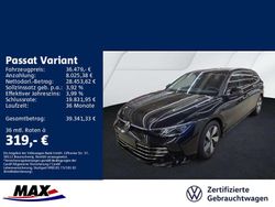 Grenadillschwarz metallic Gebraucht 2025 VW Passat Elegance Kombi | 36.479 € (Superpreis)
