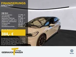 Weiß Gebraucht 2024 VW ID.3 Pro Performance Kleinwagen | 27.990 € (Guter Preis)