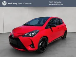 Volcanorot/schwarz Gebraucht 2019 Toyota Yaris Hybrid Sport Limousine | 17.990 € (Guter Preis)