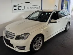 Weiß Gebraucht 2012 Mercedes C180 AMG line Kombi | 14.990 €