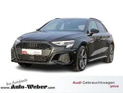Schwarz Gebraucht 2024 Audi A3 Sportback S-Line Limousine | 42.880 € (Teuer)