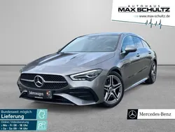 Grau Gebraucht 2023 Mercedes CLA200 Shooting Brake Kombi | 35.980 € (Etwas zu teuer)