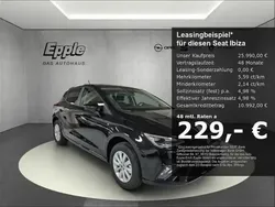 Schwarz Neu 2025 Seat Ibiza Style Limousine | 25.990 € (Fairer Preis)
