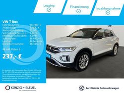 Pure white Gebraucht 2024 VW T-Roc Style SUV | 29.780 € (Fairer Preis)