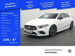 Schwarz Gebraucht 2020 Mercedes A180 AMG line Limousine | 23.988 € (Superpreis)