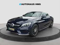 Cavansitblau metalliclack Gebraucht 2018 Mercedes C180 AMG line Cabrio | 22.900 € (Superpreis)