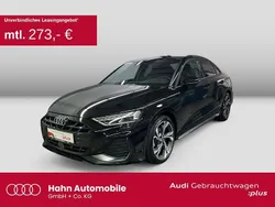 Mythosschwarz metallic Gebraucht 2024 Audi A3 S-Line Limousine | 32.299 € (Guter Preis)