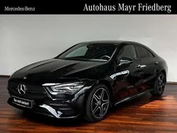 Lack kosmosschwarz Gebraucht 2024 Mercedes CLA200 AMG Coupé | 34.900 € (Fairer Preis)