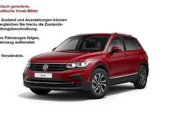 Kings red metallic Gebraucht 2021 VW Tiguan Active SUV | 25.510 € (Fairer Preis)