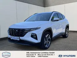 Atlas white Gebraucht 2024 Hyundai Tucson Trend SUV | 35.900 € (Guter Preis)