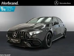 Unilack nachtschwarz Gebraucht 2021 Mercedes A45 AMG AMG Limousine | 46.960 € (Fairer Preis)