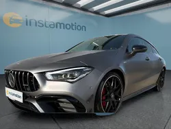 Grau Gebraucht 2023 Mercedes CLA45 AMG AMG Limousine | 56.899 € (Teuer)